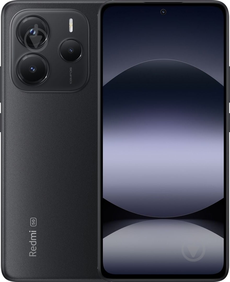 Смартфон Xiaomi Redmi Note 14 5G 8/256GB midnight black (1123268) - фото 1