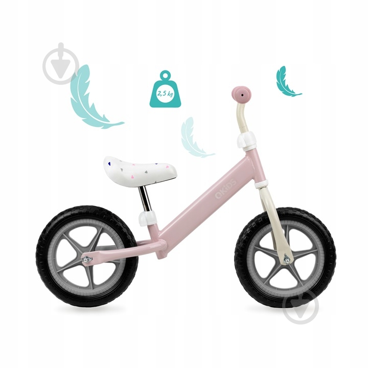 Беговел Qkids Fleet розовый QKIDS00003 - фото 6