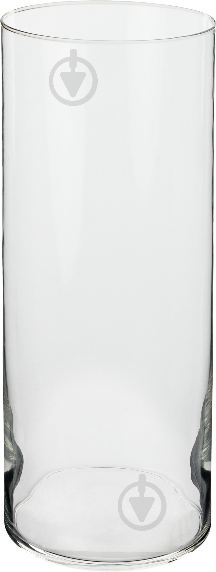 Ваза стеклянная Теамо Цилиндр X023 38 см прозрачная - фото 1