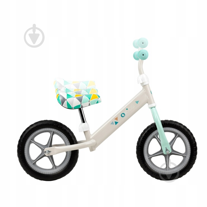 Беговел Qkids Fleet бирюзовый с серым QKIDS00001 - фото 1