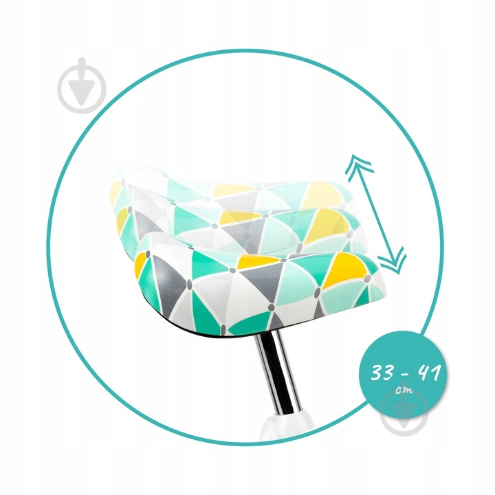 Беговел Qkids Fleet бирюзовый с серым QKIDS00001 - фото 4