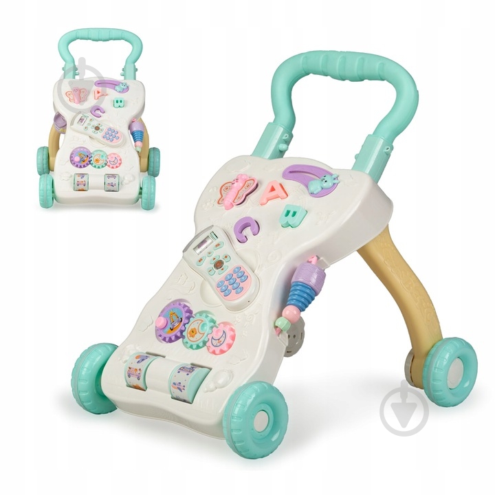 Ходунки інтерактивні Qkids Pullo blue KIDS00000015 - фото 2 Ходунки інтерактивні Qkids Pullo blue KIDS00000015 - фото 2