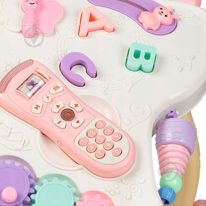 Ходунки интерактивные Qkids Pullo pink KIDS00000016 - фото 3 Ходунки интерактивные Qkids Pullo pink KIDS00000016 - фото 3