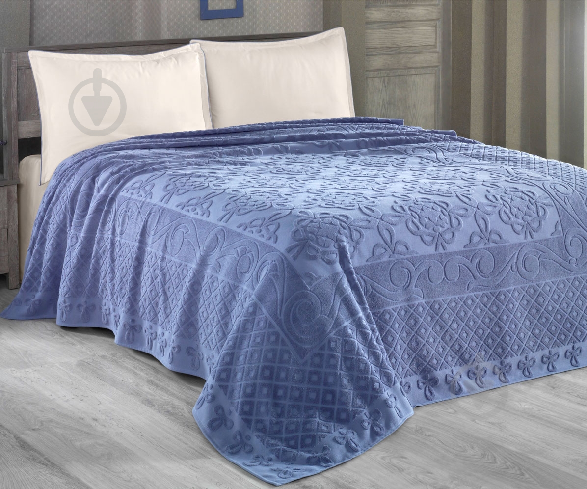 Комплект постельного белья Estafan 2,0 Blue синий Arya - фото 1