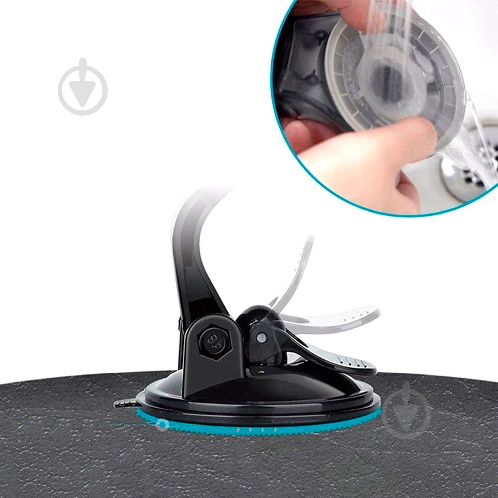 Автотримач для телефону магнітний ColorWay Dashboard-2 CW-CHM08-GR (4823108606921) сірий - фото 5