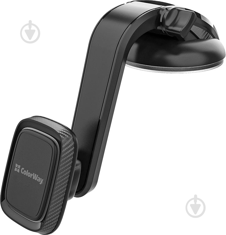 Автотримач для телефону магнітний ColorWay Dashboard-2 CW-CHM08-GR (4823108606921) сірий - фото 1