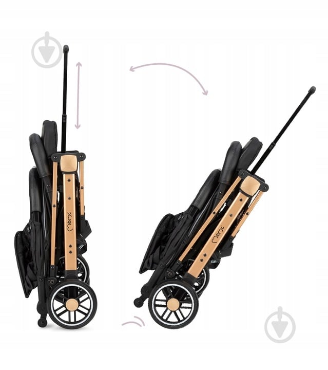 Коляска прогулочная MoMi Estelle black - фото 3 Коляска прогулочная MoMi Estelle black - фото 3