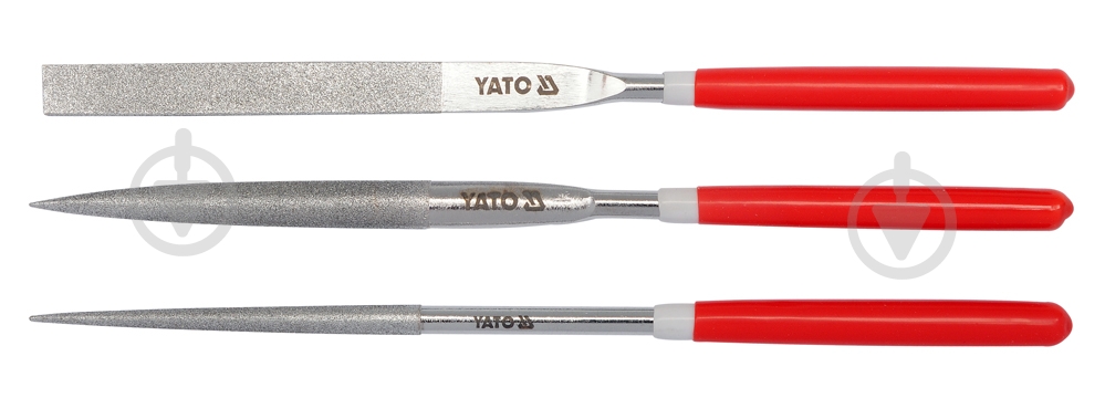 Надфиль YATO 3 шт. YT-6155 - фото 1