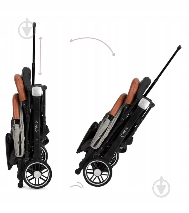 Коляска прогулочная MoMi Estelle grey - фото 5 Коляска прогулочная MoMi Estelle grey - фото 5