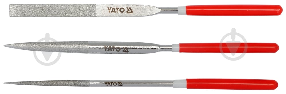 Надфиль YATO 3 шт. YT-6150 - фото 1