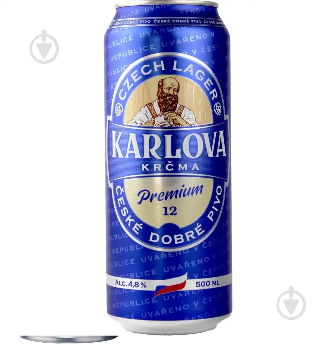 Пиво KARLOVA KRCMA светлое 12 Premium 4.8% 500 мл - фото 1 Пиво KARLOVA KRCMA светлое 12 Premium 4.8% 500 мл - фото 1