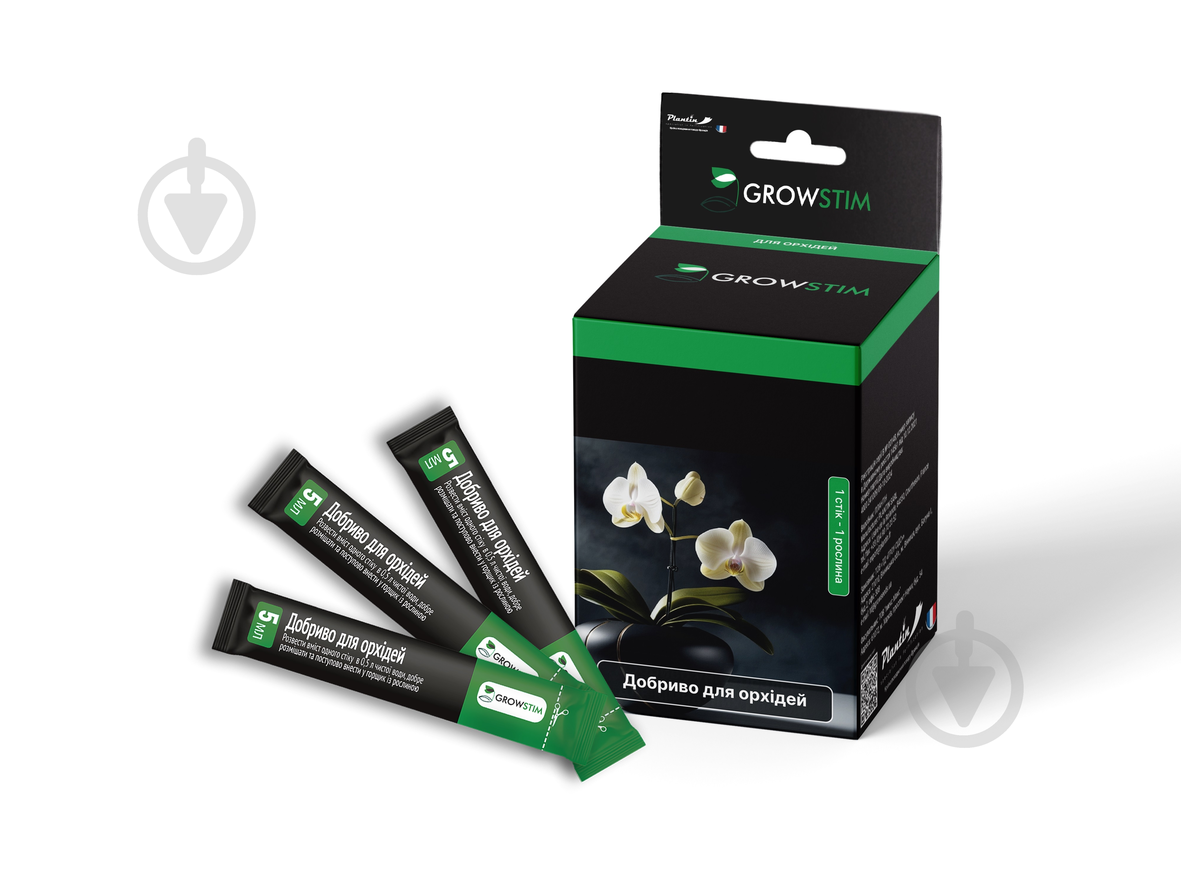 Добриво Growstim Rougevert для орхідей Шоубокс 50 стіків - фото 2 Добриво Growstim Rougevert для орхідей Шоубокс 50 стіків - фото 2