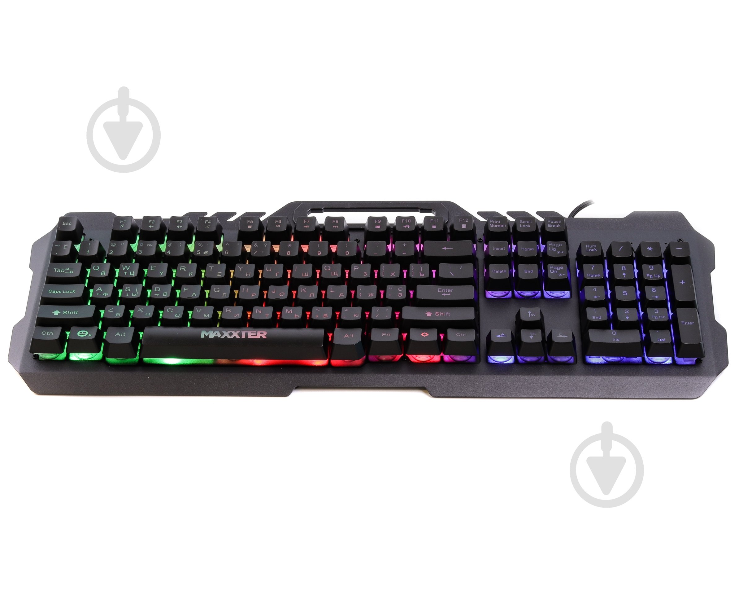 Клавіатура Maxxter KBG-UML-01-UA (KBG-UML-01-UA) 19-keys Anti-Ghosting, метал black - фото 2