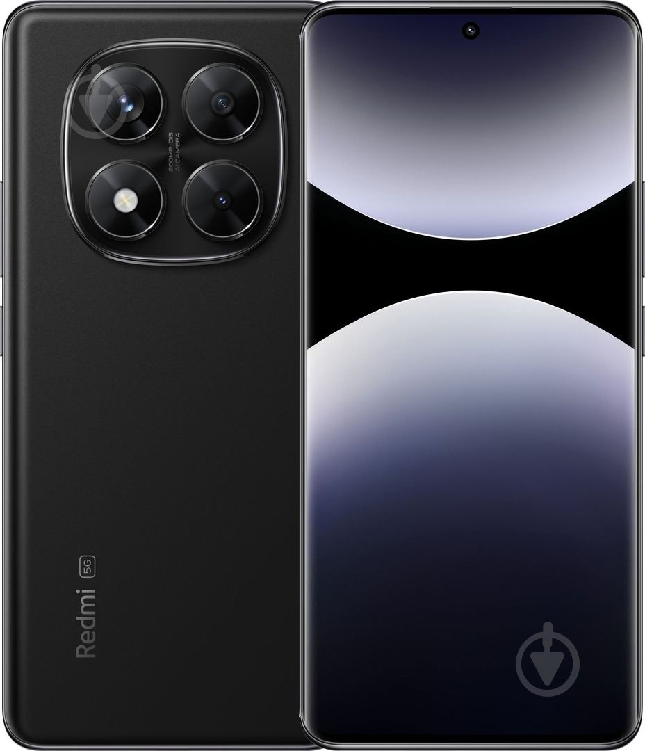Смартфон Xiaomi Redmi Note 14 Pro 5G 8/256GB midnight black (1123276) - фото 1