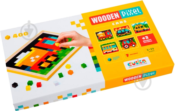 Мозаика Cubika «Wooden pixel 4» - фото 1 Мозаика Cubika «Wooden pixel 4» - фото 1