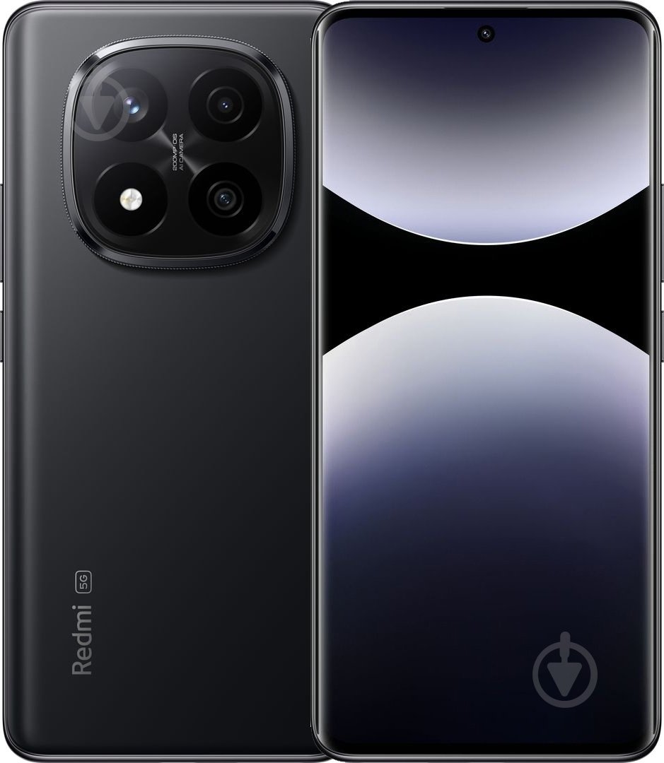 Смартфон Xiaomi Redmi Note 14 Pro+ 5G 8/256GB midnight black (1123280) - фото 1