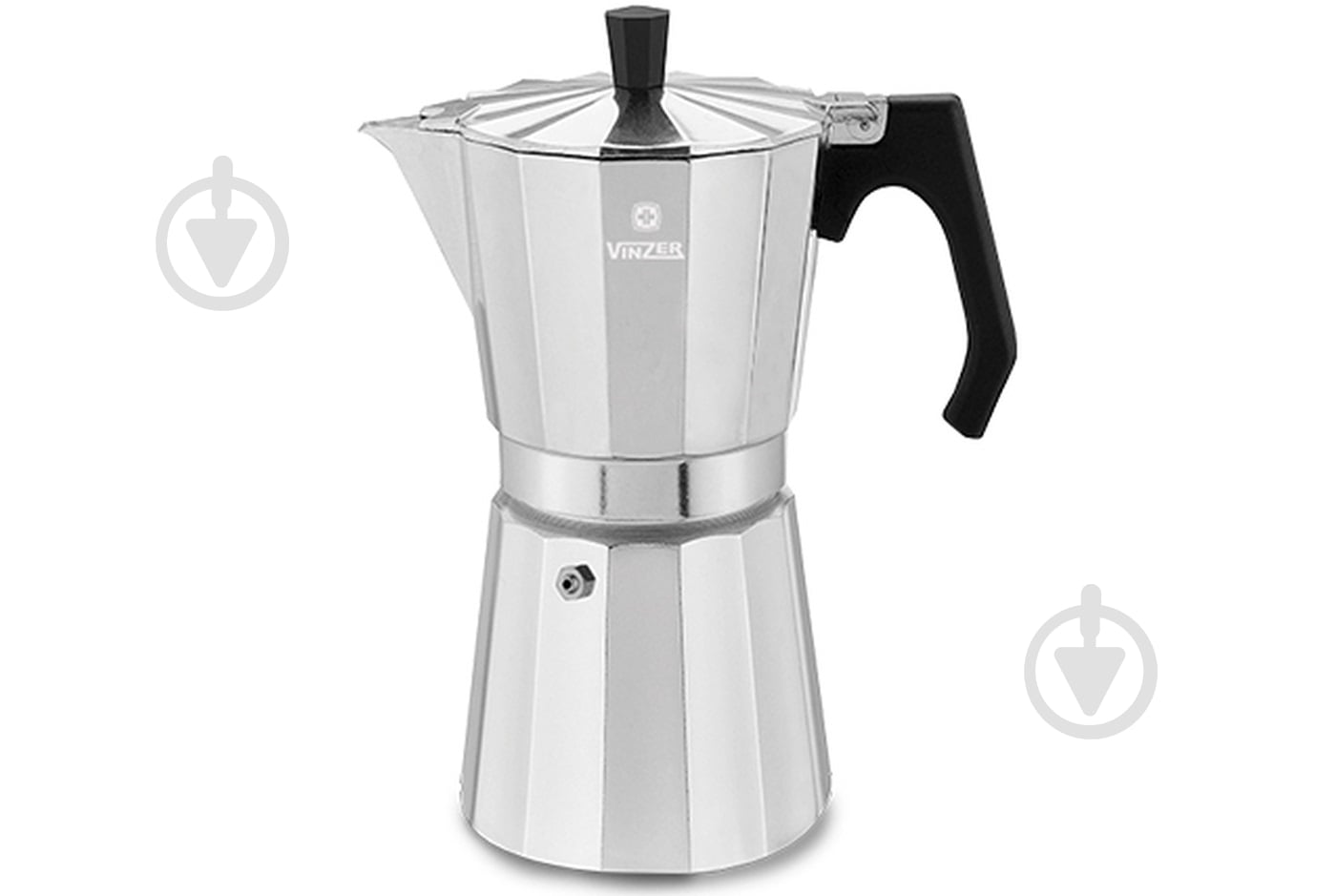 Кофеварка гейзерная Vinzer 0,45 л Espresso Induction 89384 - фото 1