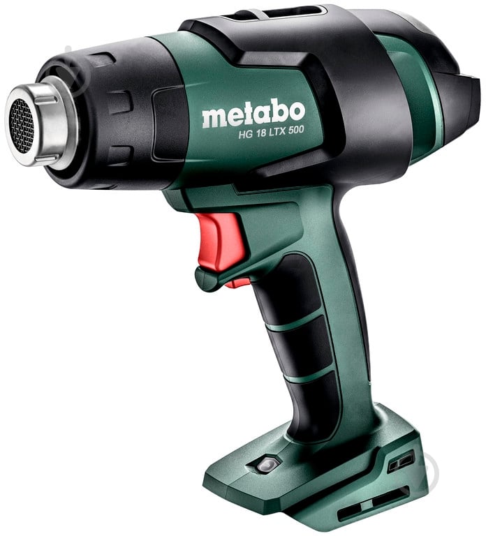 Фен строительный Metabo аккумуляторный HG 18 LTX 500 610502850 - фото 1