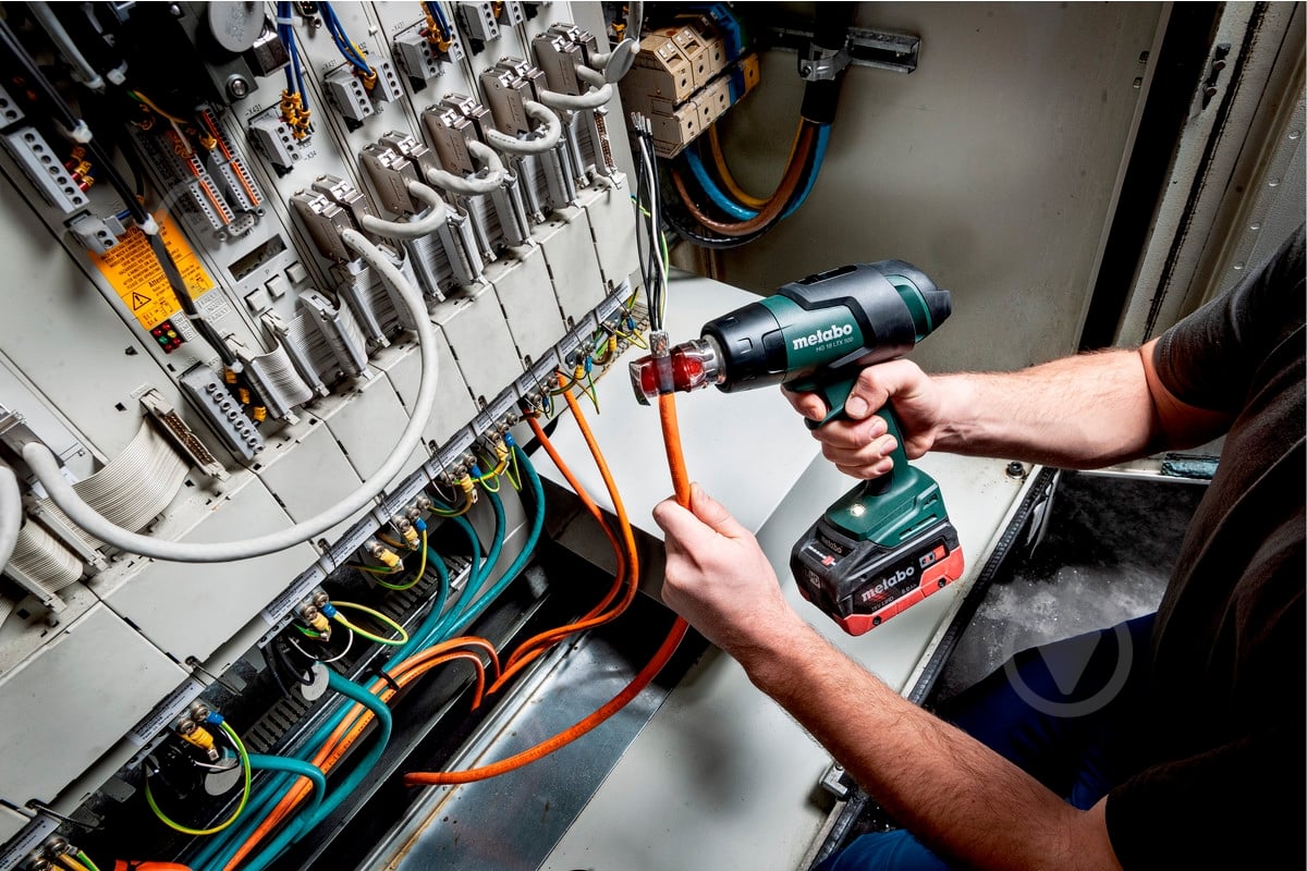 Фен строительный Metabo аккумуляторный HG 18 LTX 500 610502850 - фото 2