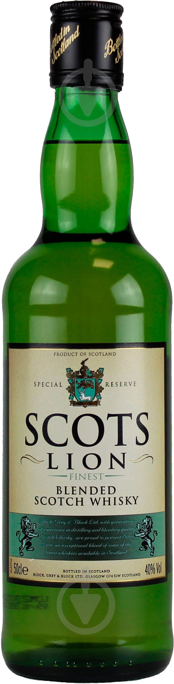 Виски Scots Lion 40% 0,5 л - фото 1