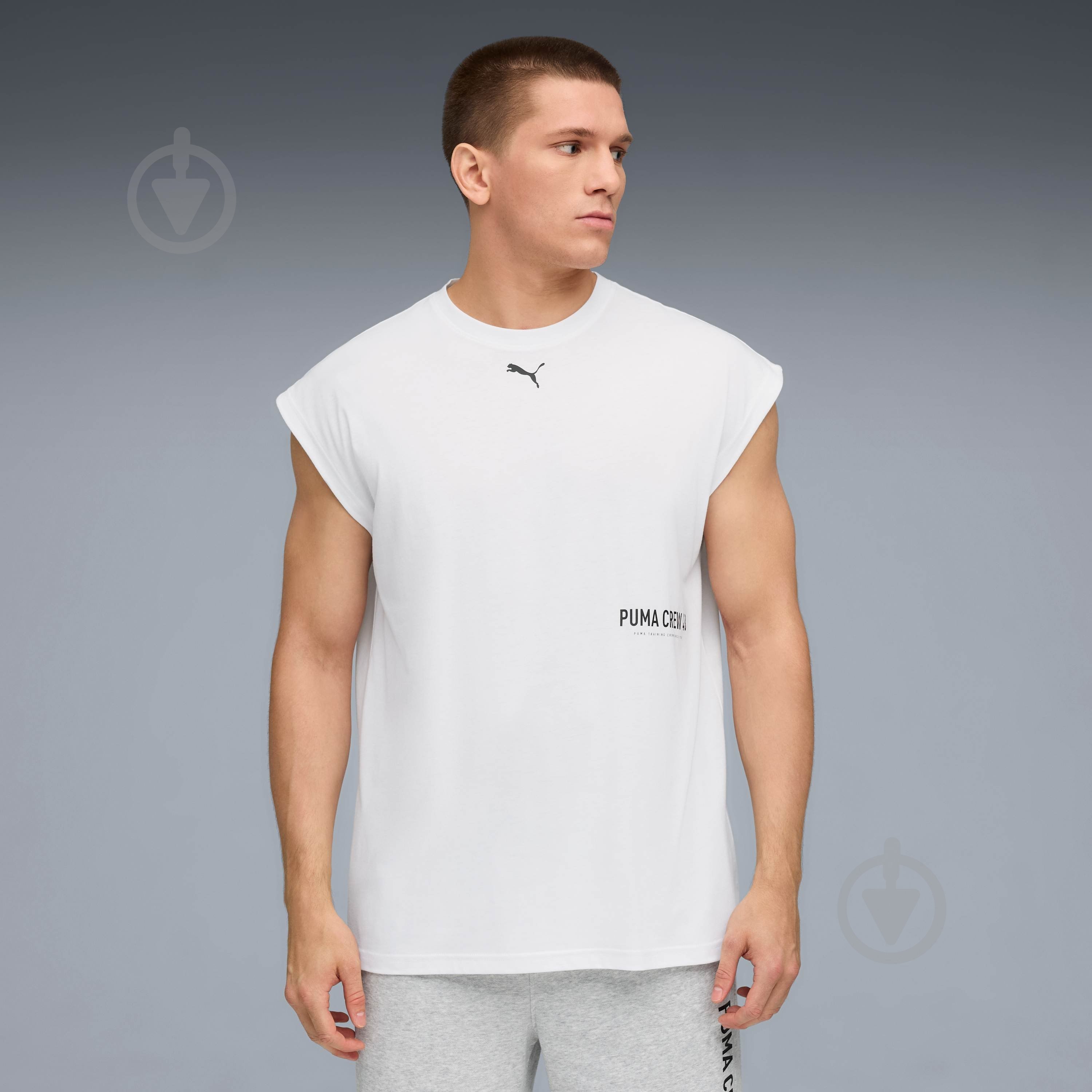 Майка Puma GRAPHIC CUTOFF TANK 52762002 р.2XL білий - фото 1