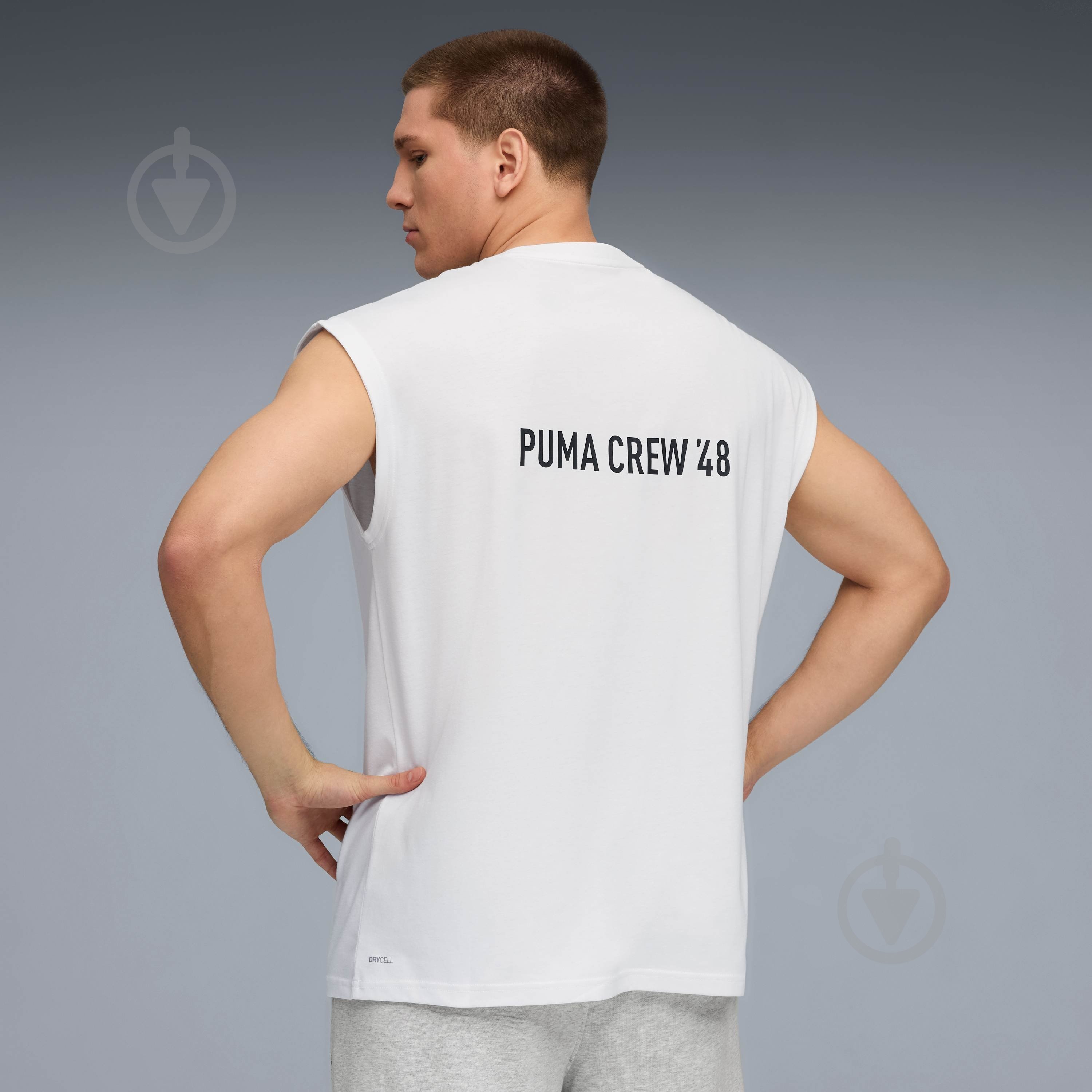 Майка Puma GRAPHIC CUTOFF TANK 52762002 р.2XL білий - фото 2