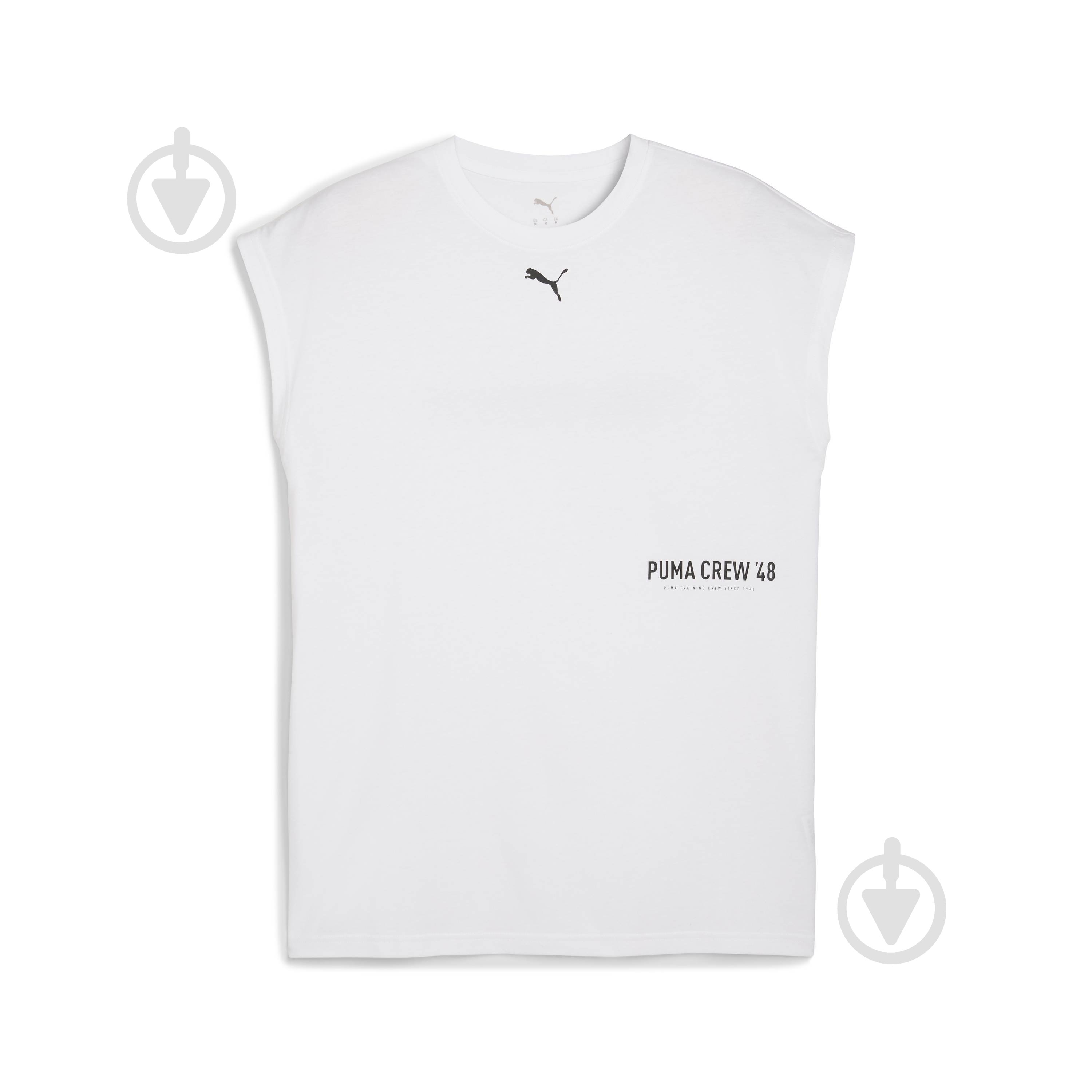 Майка Puma GRAPHIC CUTOFF TANK 52762002 р.2XL білий - фото 4
