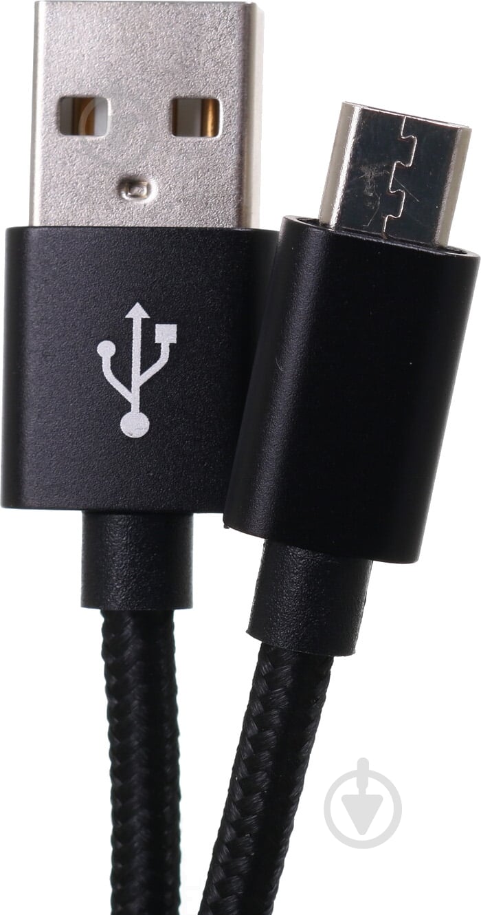 Кабель Expert Power USB-MicroUSB Premium Charging&Data 2.4А 1 м чорний (EC-D05MWH) - фото 3