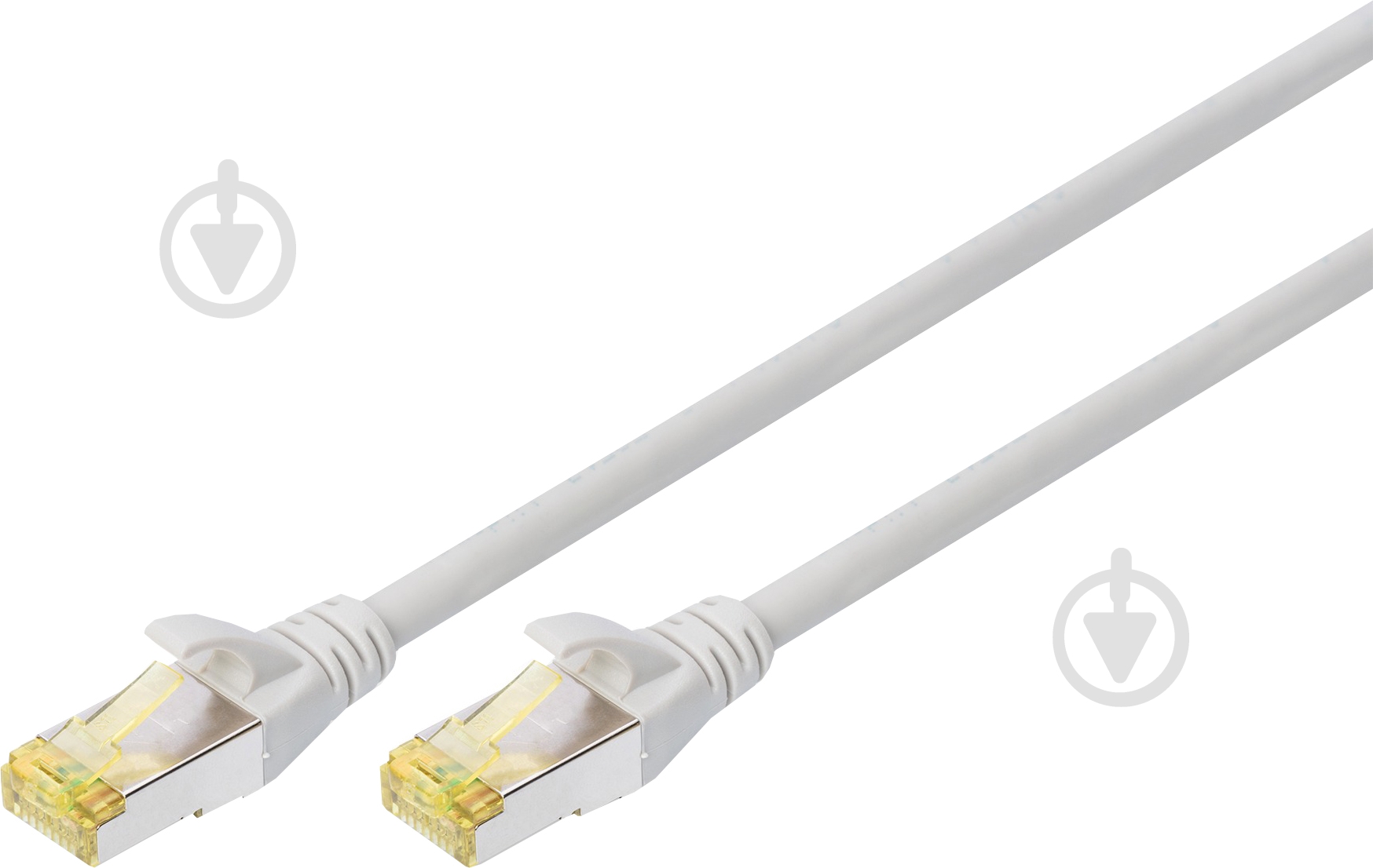 Патч-корд Digitus CAT 6A S/FTP DK-1644-A-030 3 м серый - фото 1