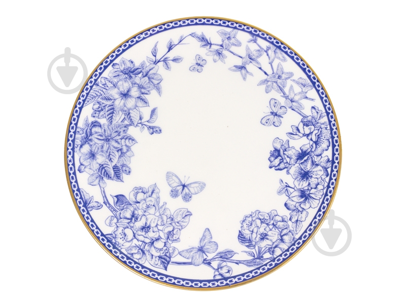 Тарелка десертная Alba ceramics Butterfly 19 см 769-006 - фото 1 Тарелка десертная Alba ceramics Butterfly 19 см 769-006 - фото 1