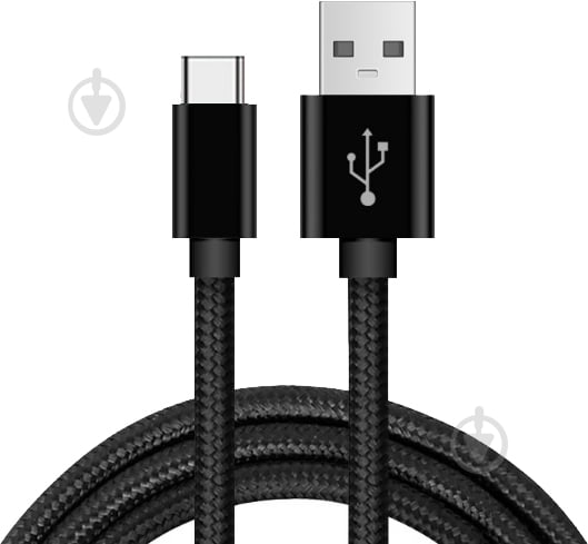 Кабель Expert Power USB-Type-C Premium Charging&Data 2.4А 1 м чорний (EC-D05CWH) - фото 1 Кабель Expert Power USB-Type-C Premium Charging&Data 2.4А 1 м чорний (EC-D05CWH) - фото 1