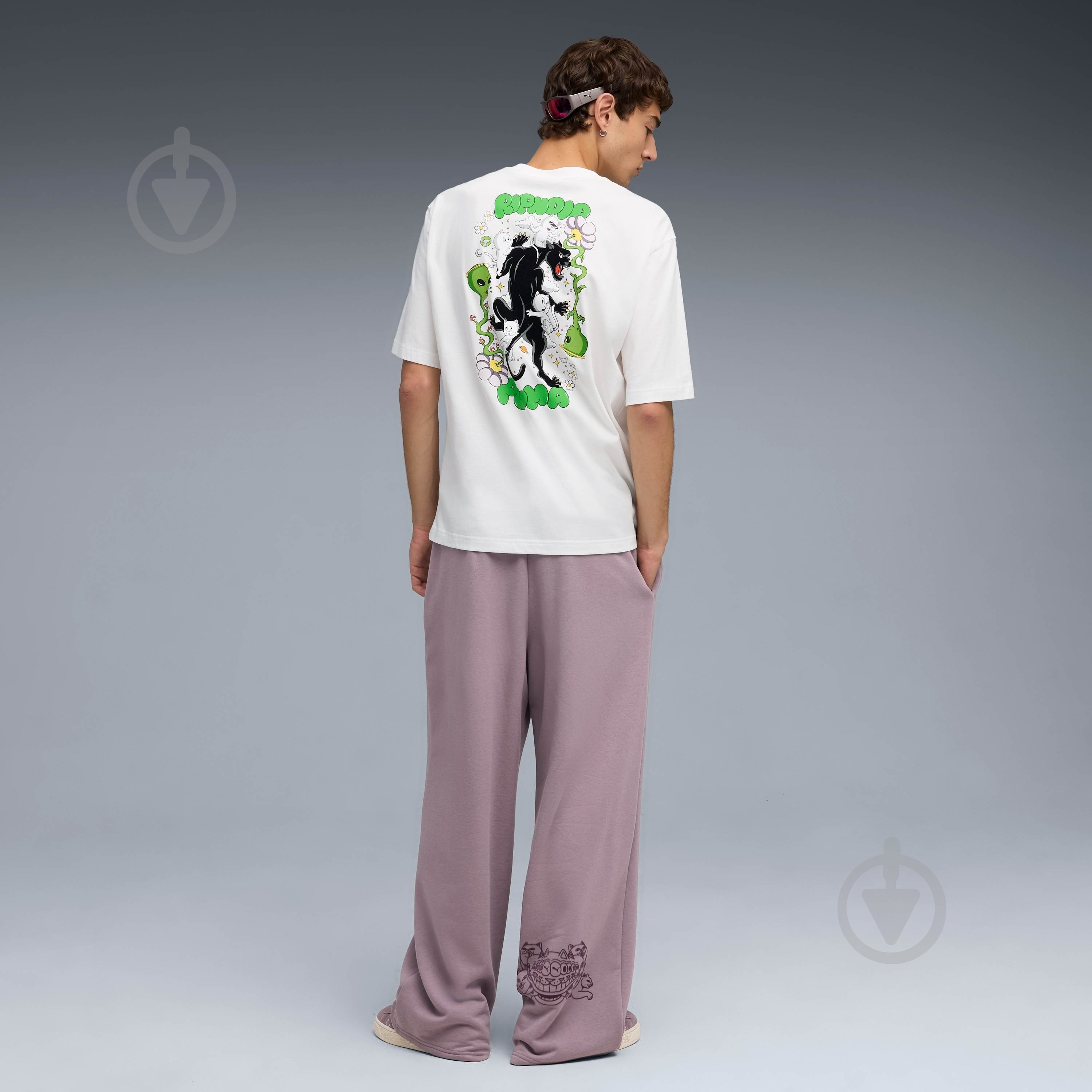 Футболка Puma PUMA X RIPNDIP Boxy Graphic Tee 63241302 р.2XL белый - фото 2