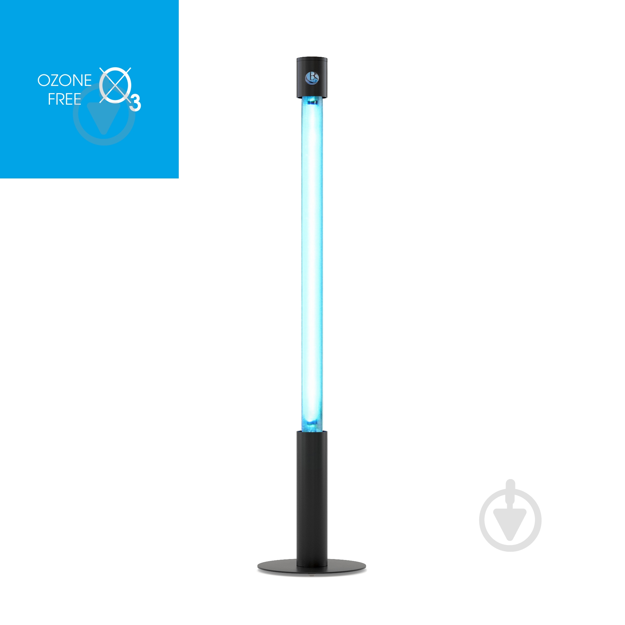 Облучатель ультрафиолетовый BactoSfera 360° 15 OZONEFREE Black - фото 2