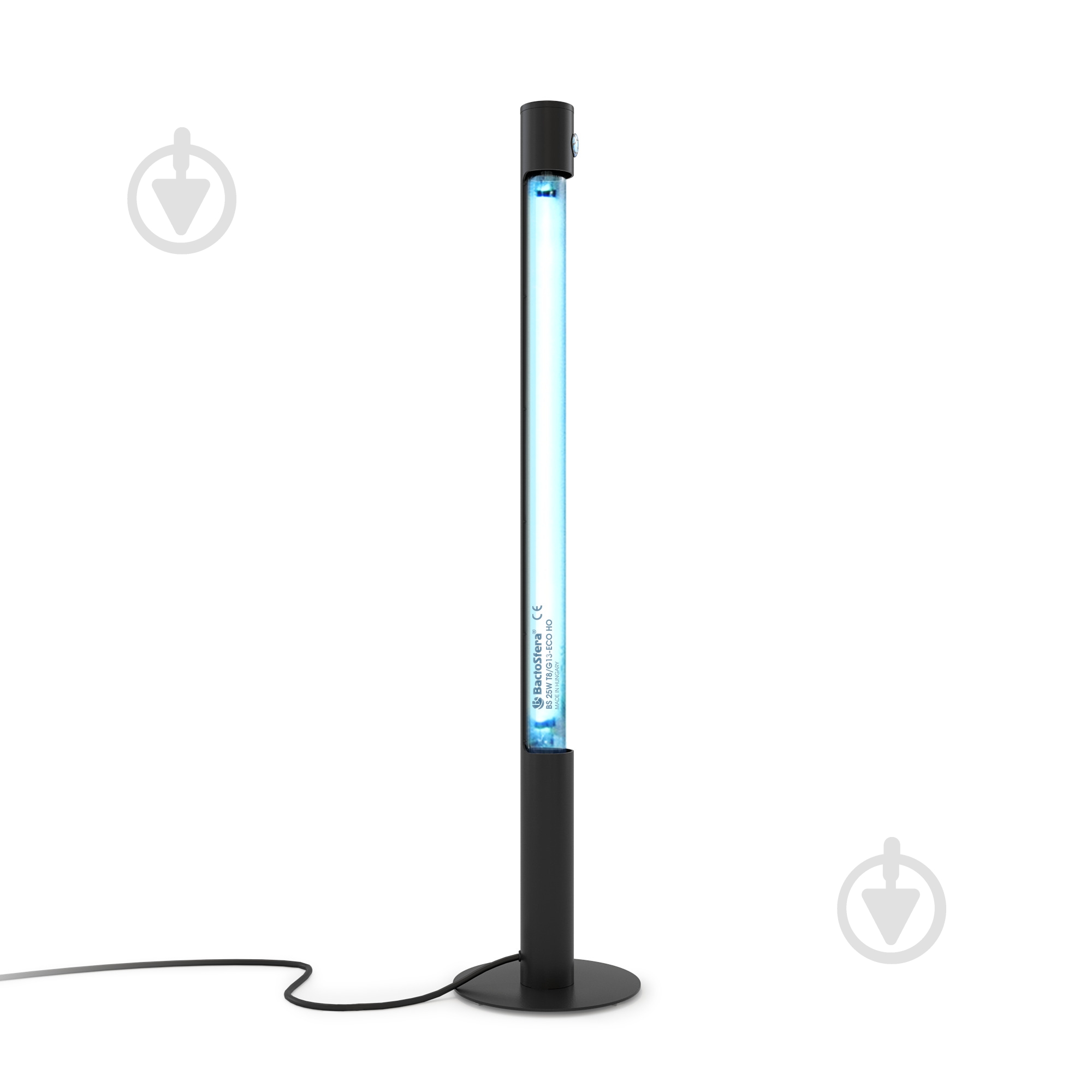 Облучатель ультрафиолетовый BactoSfera 360° 15 OZONEFREE Black - фото 3