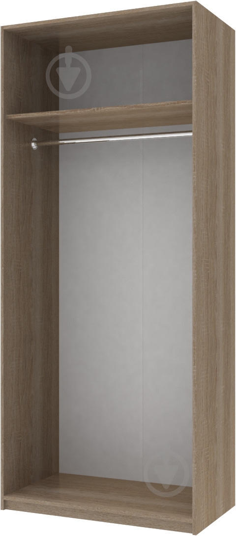 Корпус шафи Doros Мартін 2100х900х520 трюфель - фото 1