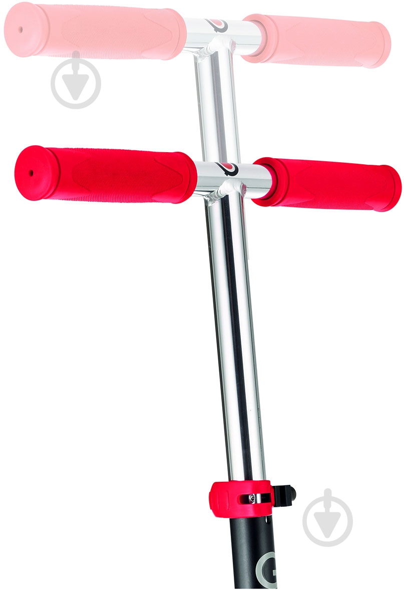 Самокат Globber Flow 125 черный с красным 472-102 - фото 3