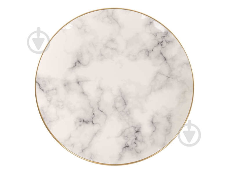 Тарелка подставная Alba ceramics Marble 26 см 769-030 - фото 1 Тарелка подставная Alba ceramics Marble 26 см 769-030 - фото 1