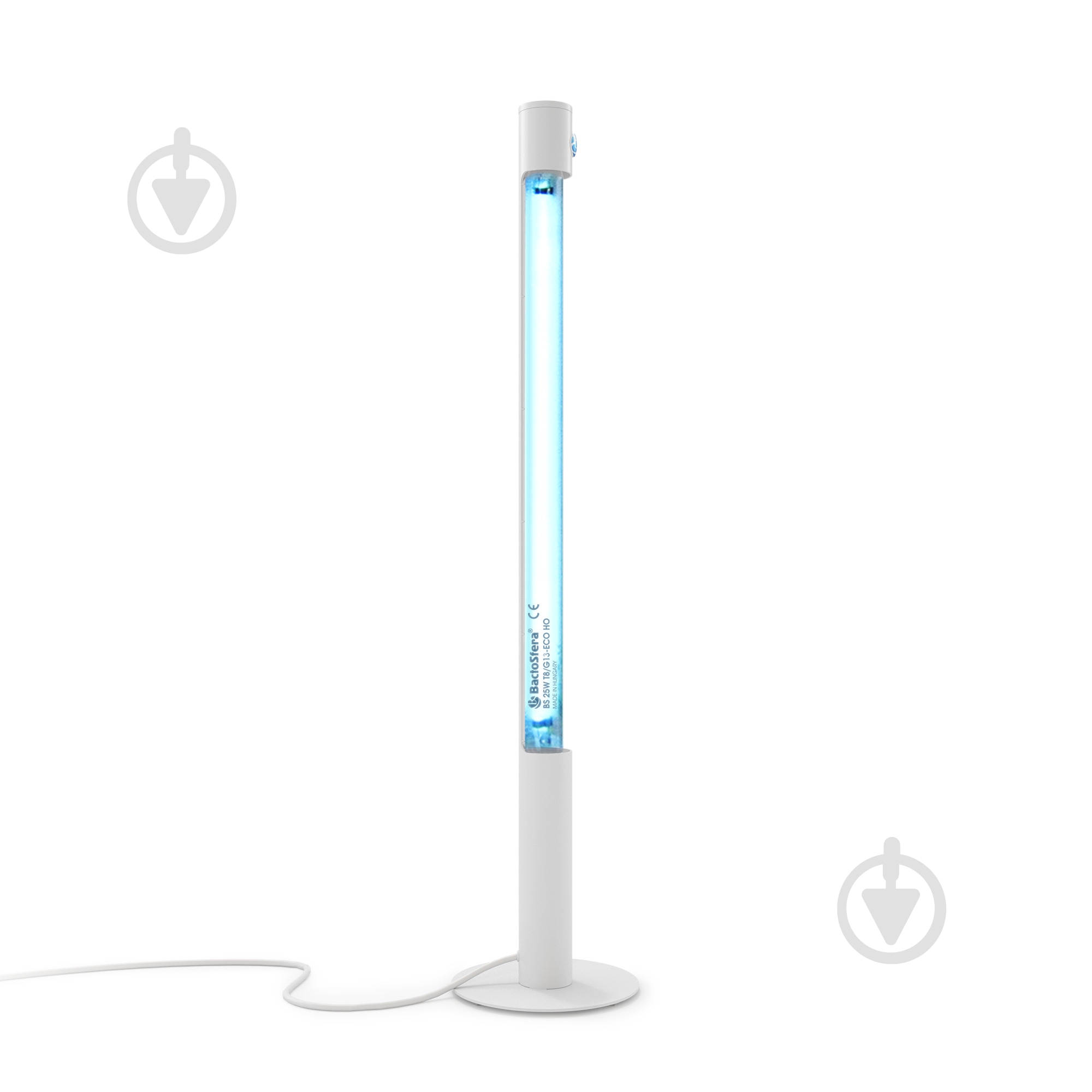 Облучатель ультрафиолетовый BactoSfera 360° 15 OZONEFREE RC-TIMER White - фото 9