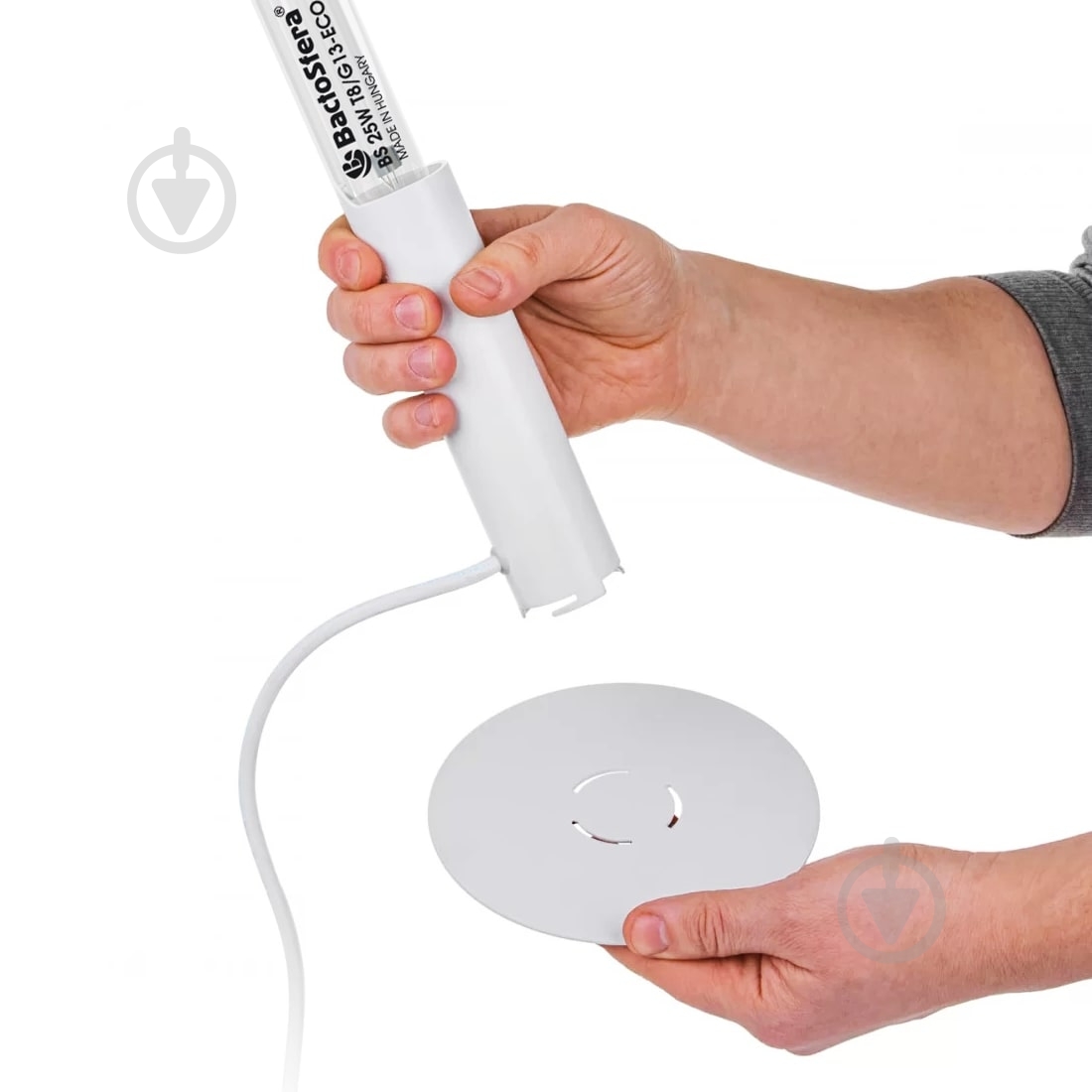 Облучатель ультрафиолетовый BactoSfera 360° 15 ECO RC-TIMER White - фото 4