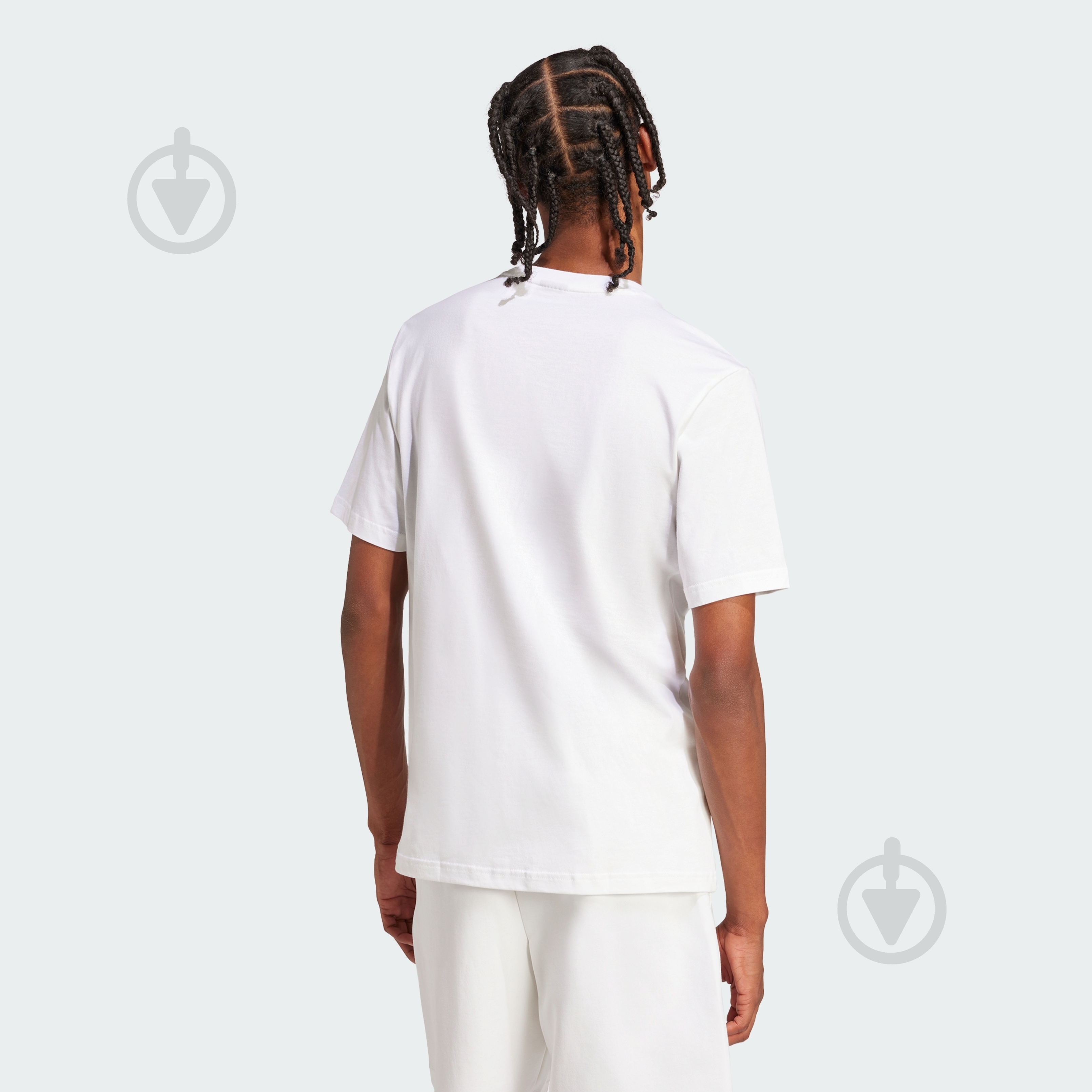 Футболка Adidas M FI 3BAR TEE JD4913 р.2XL білий - фото 2 Футболка Adidas M FI 3BAR TEE JD4913 р.2XL білий - фото 2