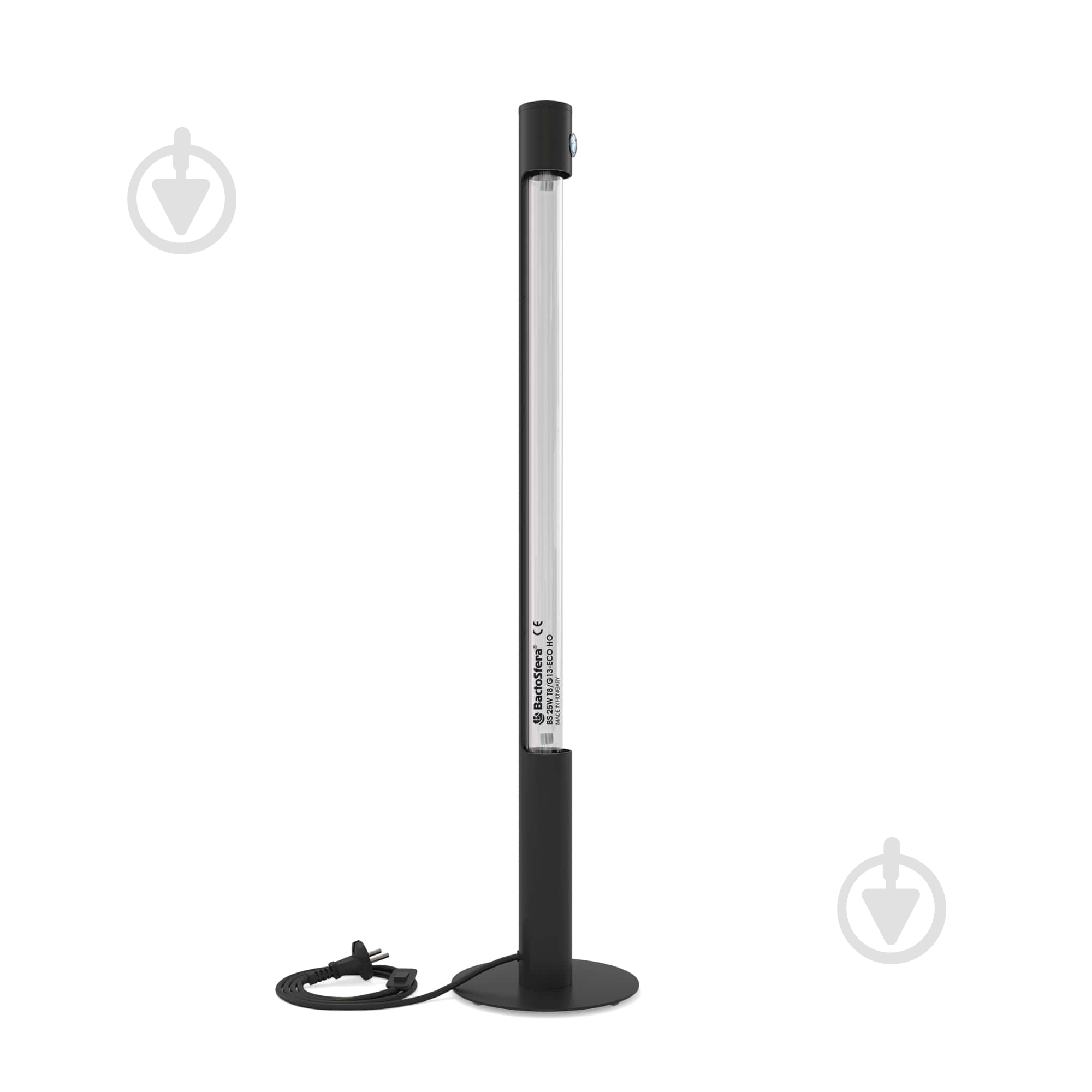 Облучатель ультрафиолетовый BactoSfera 360° 15 OZONE RC-TIMER Black - фото 5