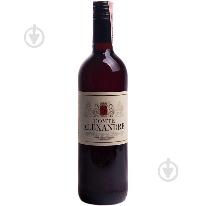 Вино COMTE ALEXANDRE COMTE ALEXANDRE RED красное сухое столовое натуральное 0,75 л - фото 1 Вино COMTE ALEXANDRE COMTE ALEXANDRE RED красное сухое столовое натуральное 0,75 л - фото 1
