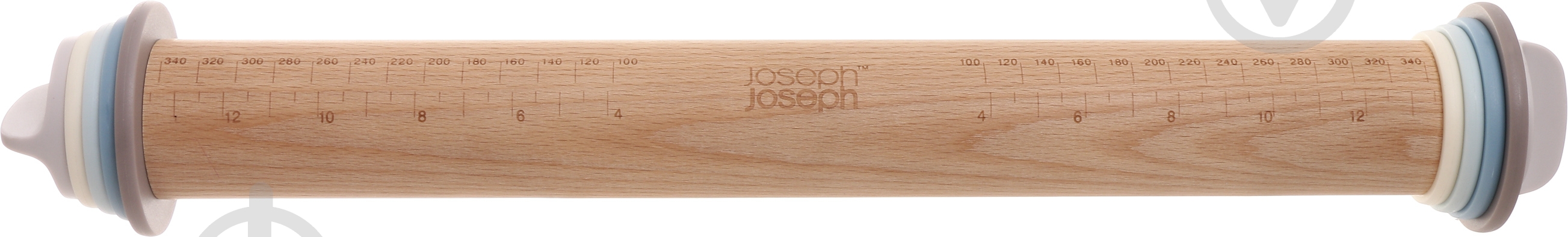 Качалка регульована Joseph Joseph Adjustable Rolling Pin 1000319 - фото 2 Качалка регульована Joseph Joseph Adjustable Rolling Pin 1000319 - фото 2