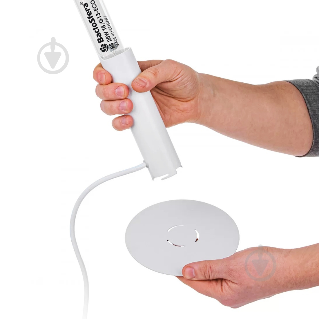 Облучатель ультрафиолетовый BactoSfera 360° 25 ECO +100% RC-TIMER White - фото 10