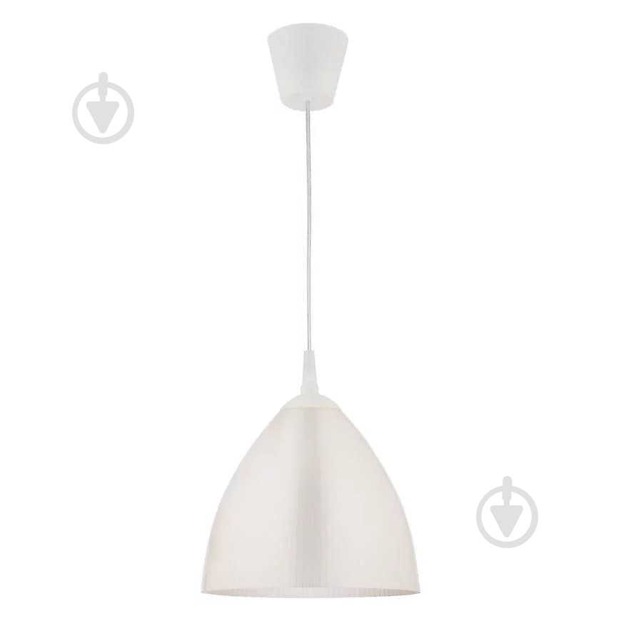 Подвес TK Lighting Dawid New PE 1x60 Вт E27 белый 2245 - фото 1