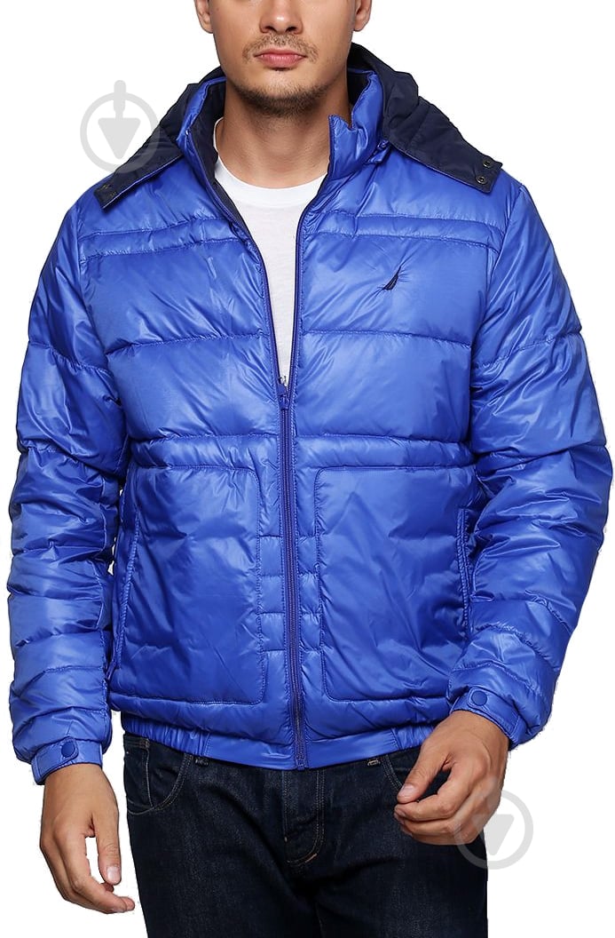 Куртка чоловіча Nautica J3302T.40X. р.M синя - фото 1