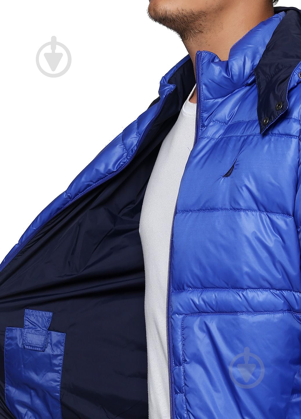 Куртка чоловіча Nautica J3302T.40X. р.M синя - фото 3
