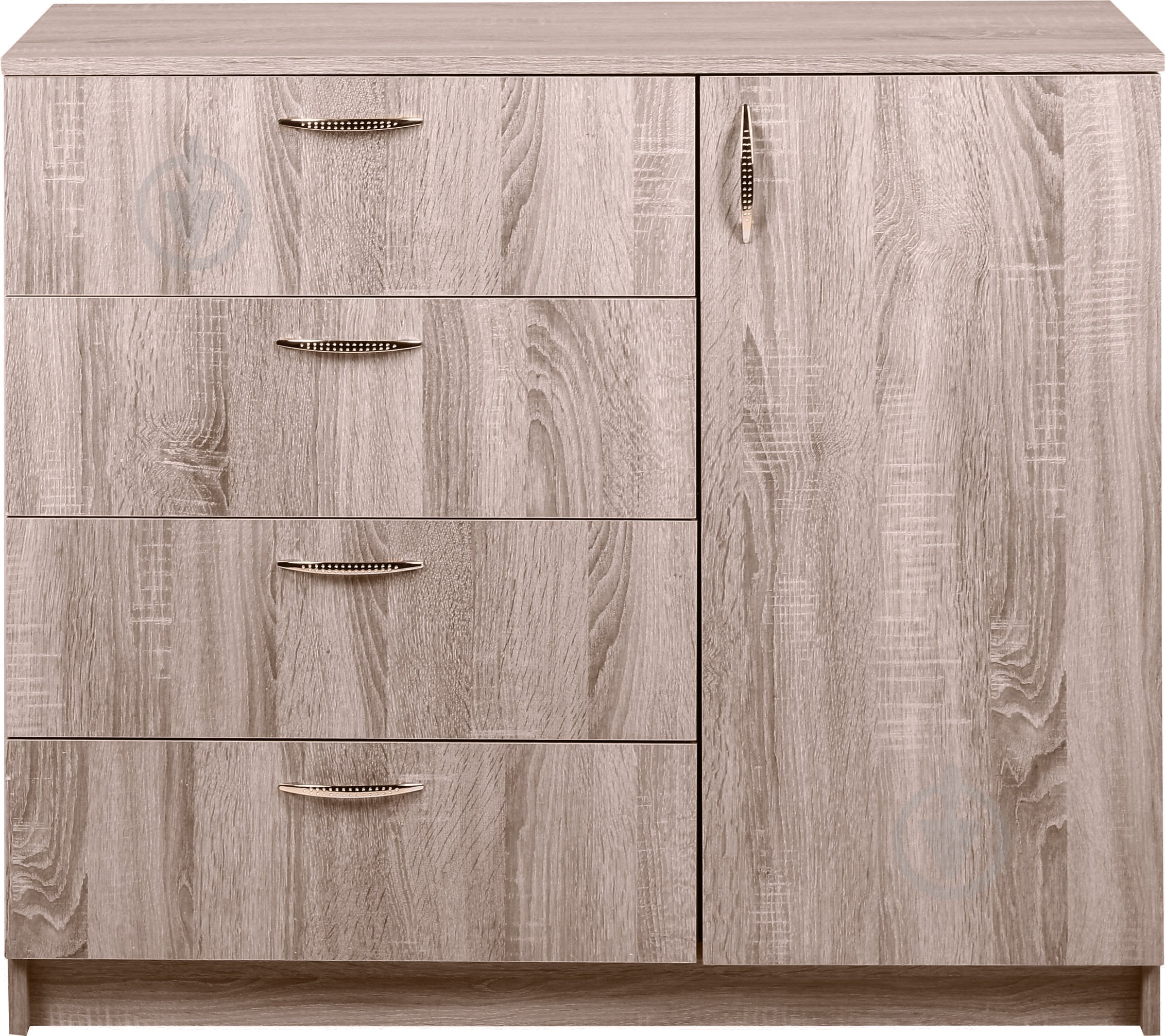 Комод К-4+1 дуб сонома трюфель - фото 2