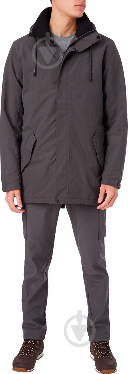 Куртка-парка чоловіча зимова McKinley Lenny ux 408054-046 р.M сіра - фото 3 Куртка-парка чоловіча зимова McKinley Lenny ux 408054-046 р.M сіра - фото 3