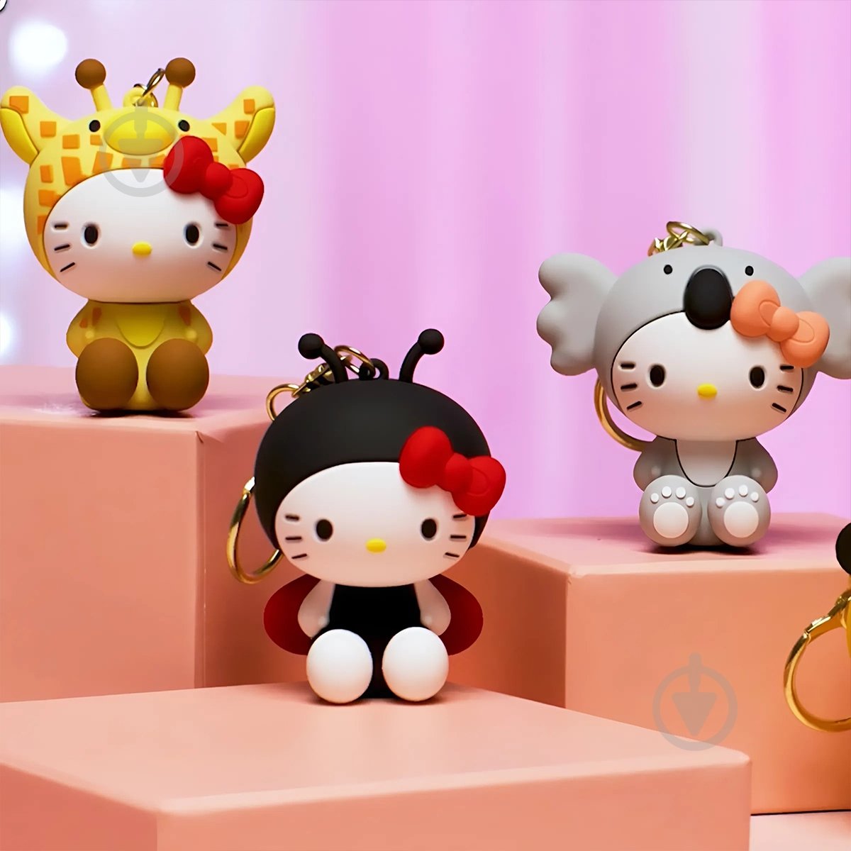 Фигурка-брелок Sbabam коллекционная серии “Hello Kitty" – Карнавал Хеллоу Китти 5/CN24 - фото 6